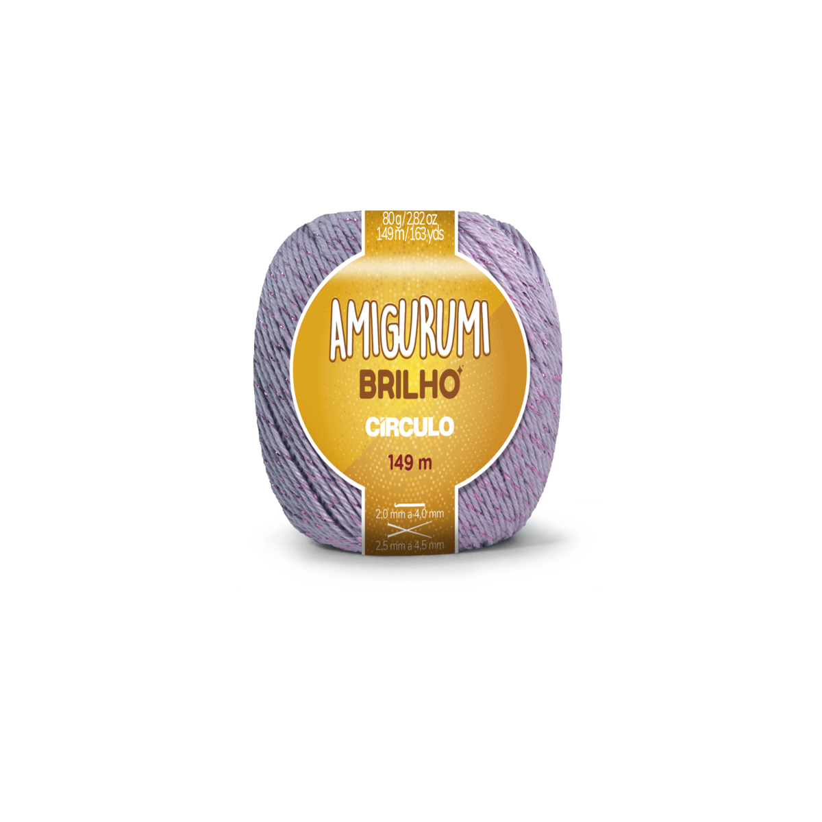 amigurumi brilho 6802 malva