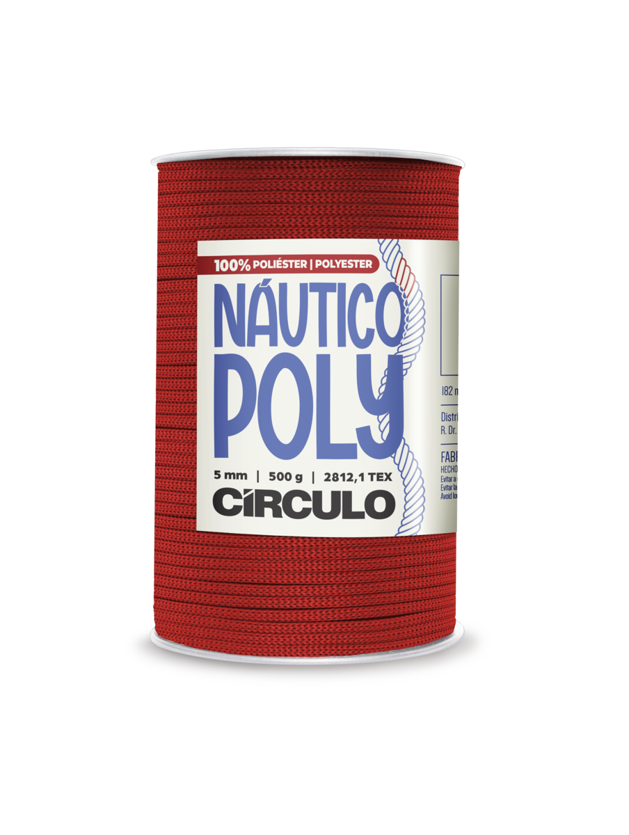nautico poly 3402 vermelho circulo