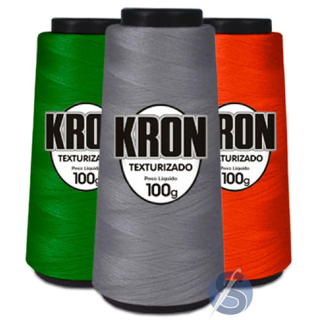 Linha Kron Texturizado Overlock 100gr-Bazar Setti
