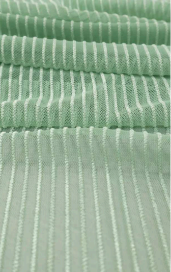 tule spandex verde bebe