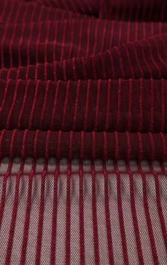 tule spandex marsala