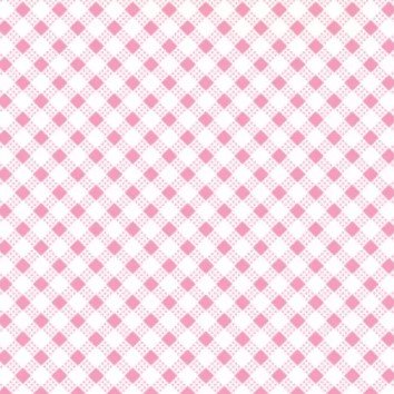 xadrez rosa e branco