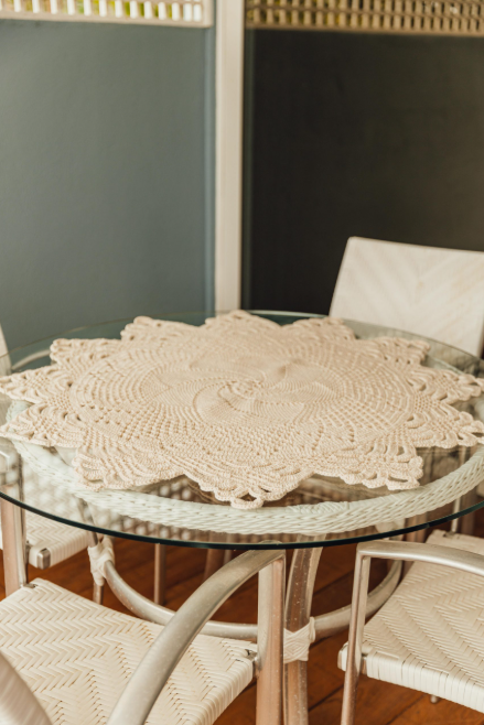 centro de mesa com barroco natural