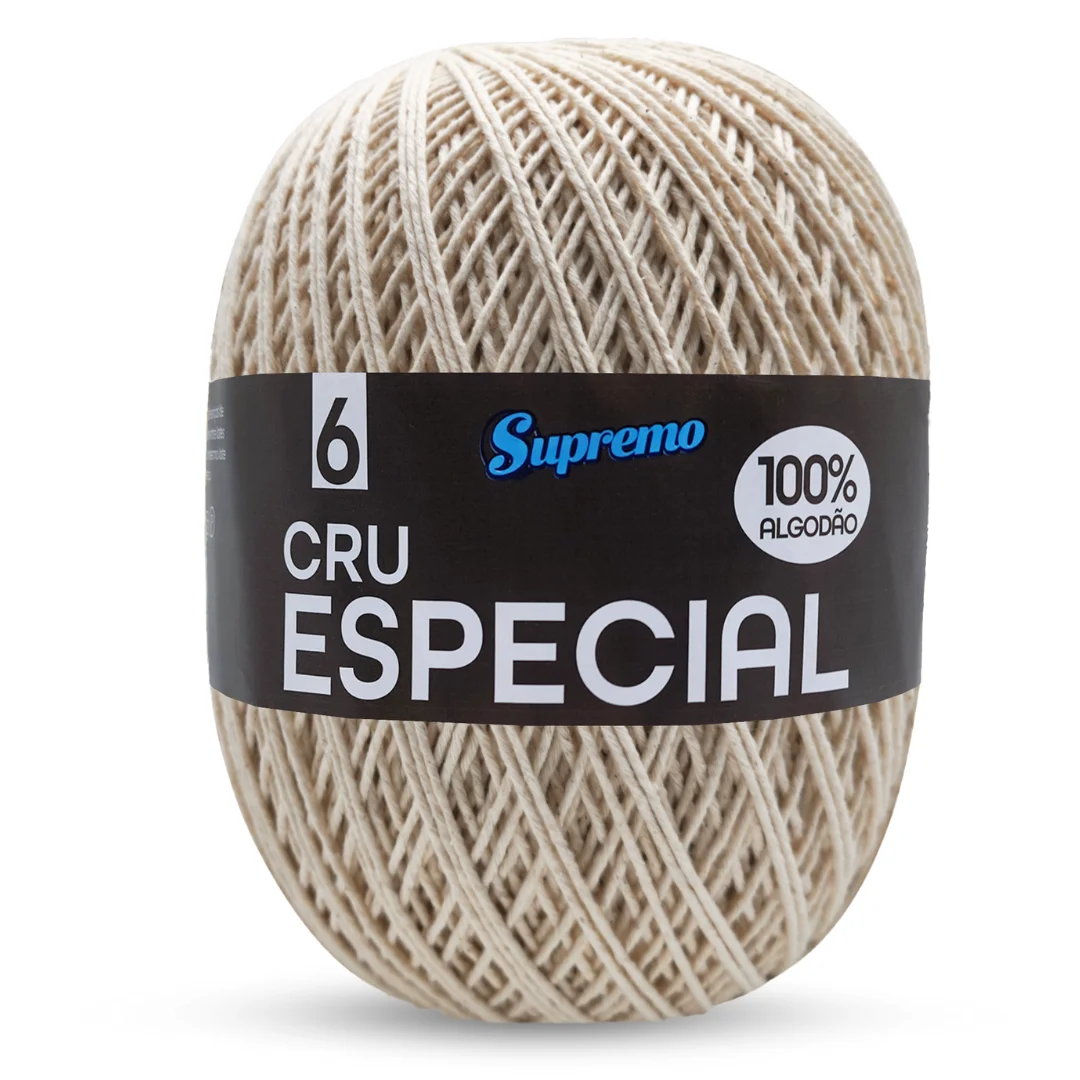Barbante Supremo Nº6 Cru Especial 795 Metros-Bazar Setti