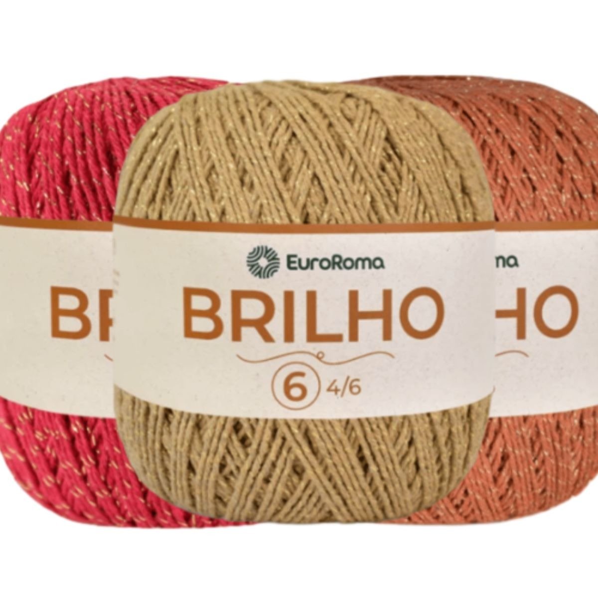 Barbante EuroRoma nº4 Cru 1.8kg-Bazar Setti