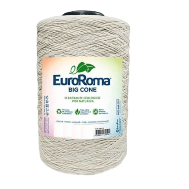 Barbante EuroRoma nº6 Cru 1.8kg-Bazar Setti