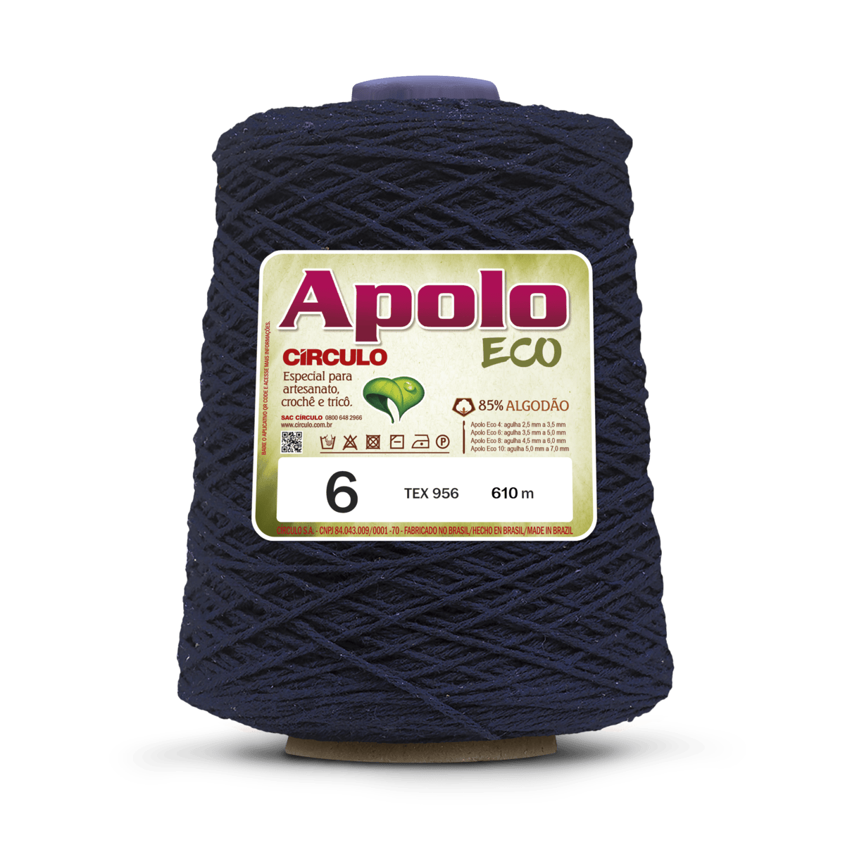 Barbante Apolo nº6 627 Mts-Bazar Setti