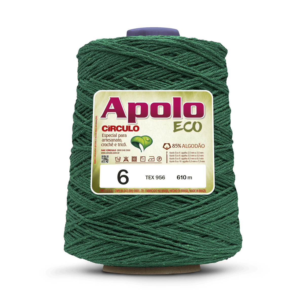 Barbante Apolo nº6 627 Mts-Bazar Setti