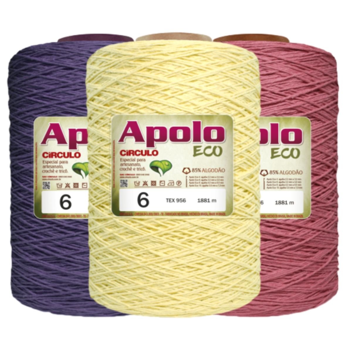 あんこうページ① Barbante Apolo Eco nº6 1,8Kg-Bazar Setti