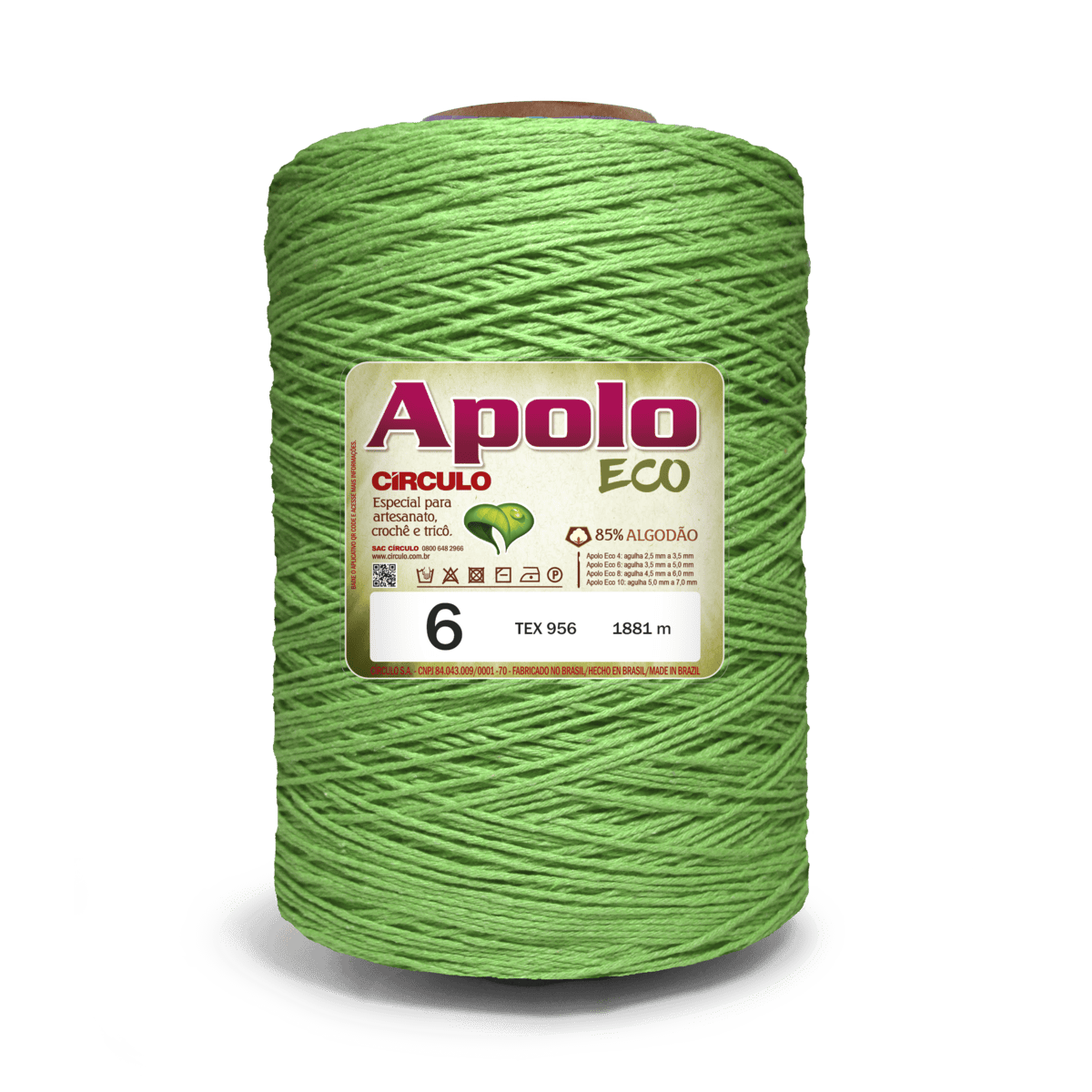 Barbante Apolo Eco nº6 1,8Kg-Bazar Setti