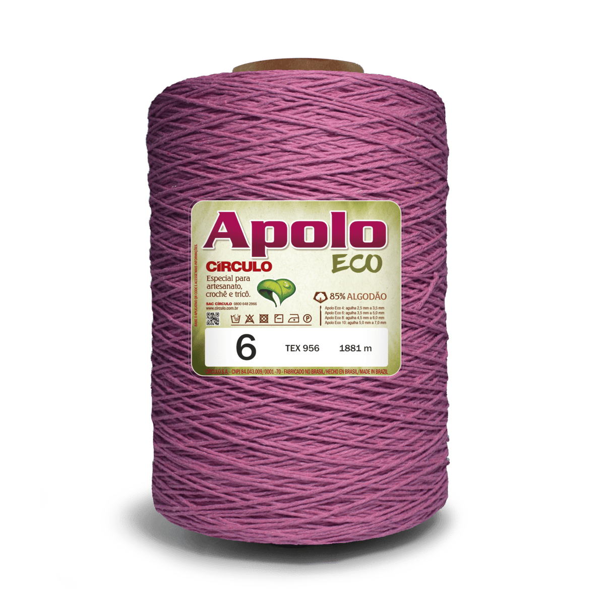 Barbante Apolo Eco nº6 1,8Kg-Bazar Setti