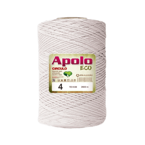 Barbante Apolo Eco Natural N 8 470mts-Bazar Setti