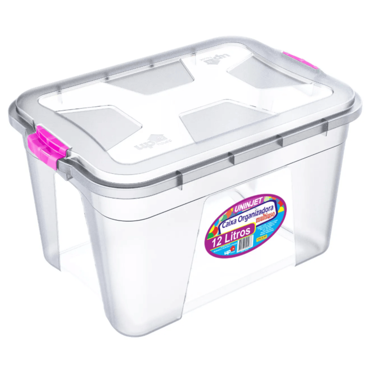 SUNWARE Q-Line-Weihnachtsbox - 45 L + Tabletts Für 98 Kugeln - Transparent/rot E