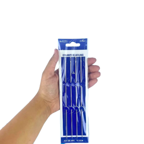 kit 4 agulhas qualidade