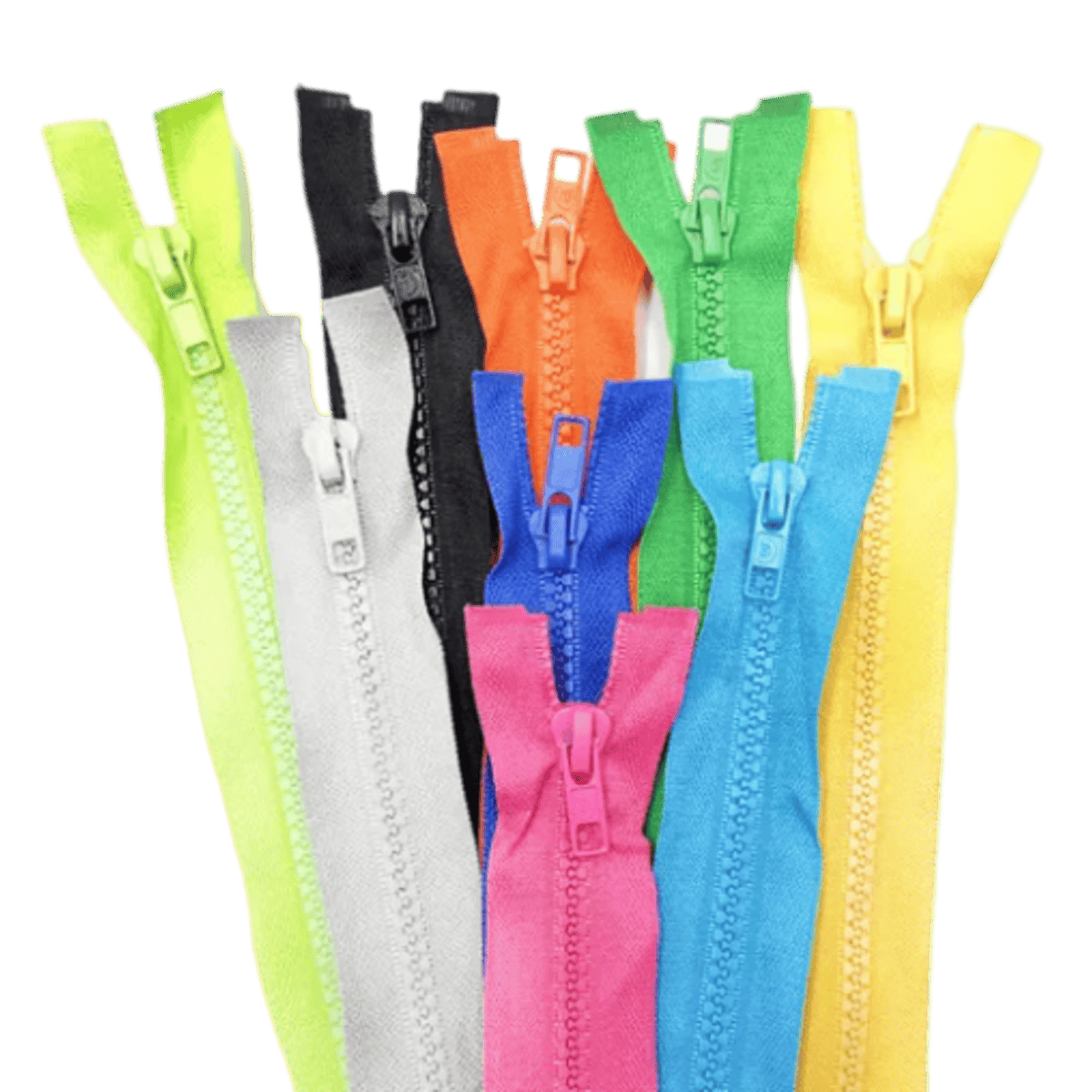 ziper jacare destacavel cores