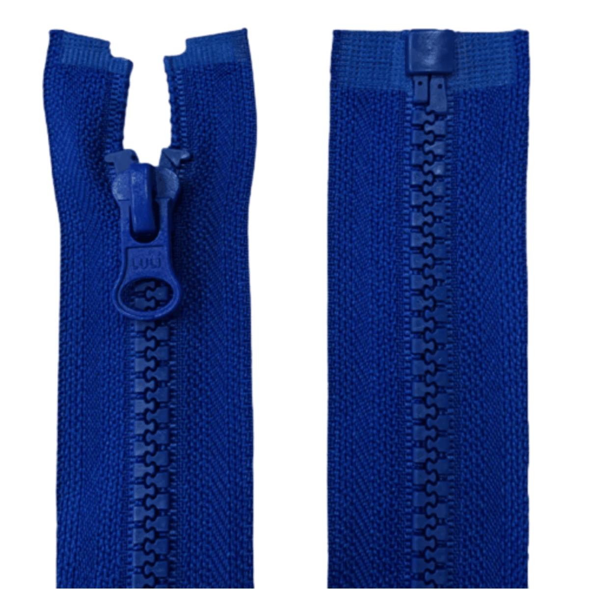 ziper jacare destacavel cor azul royal