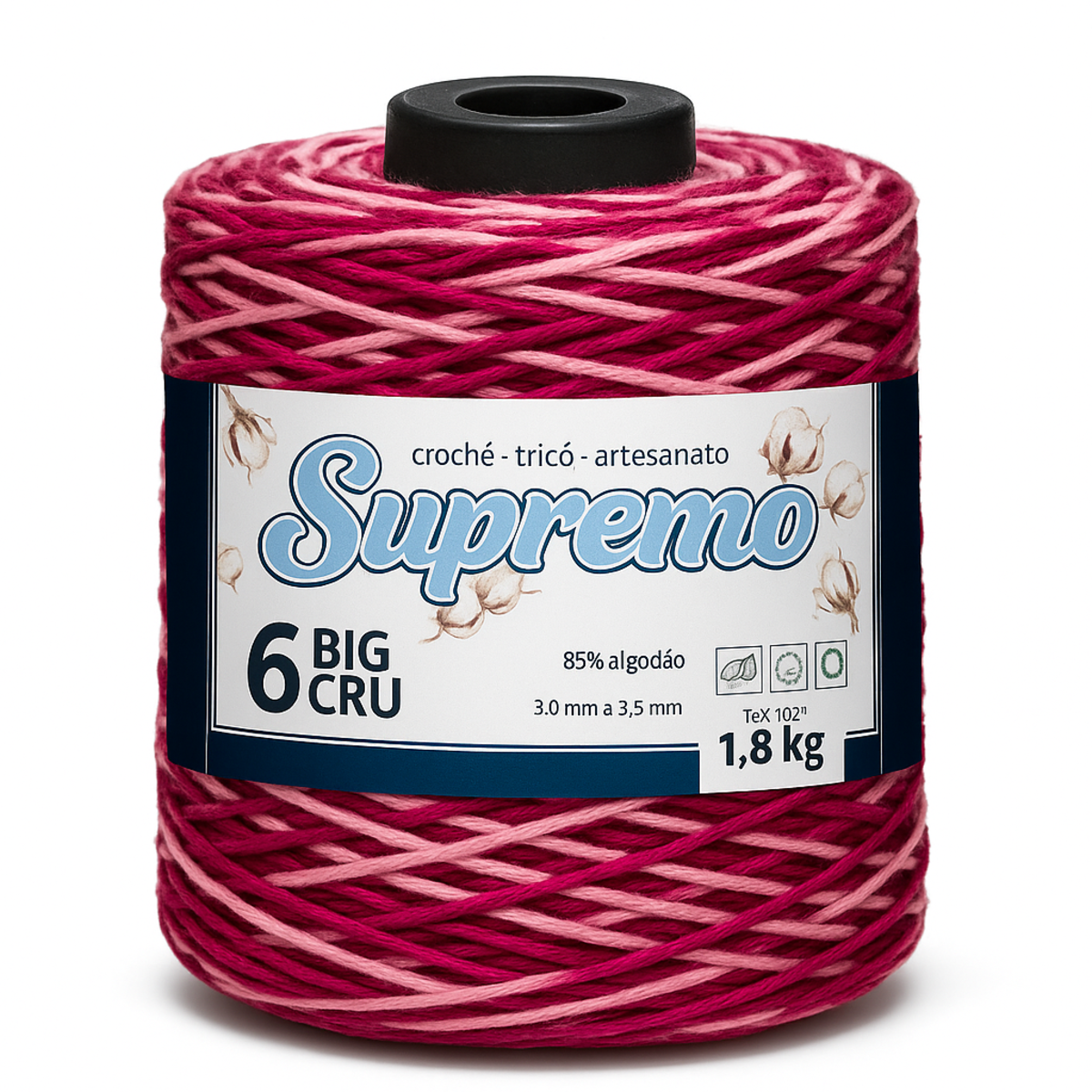supremo 1 8 bordo pink e rosa claro