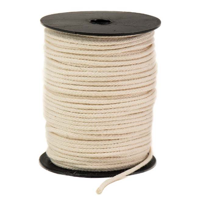 cordao de algodao cru 3 mm