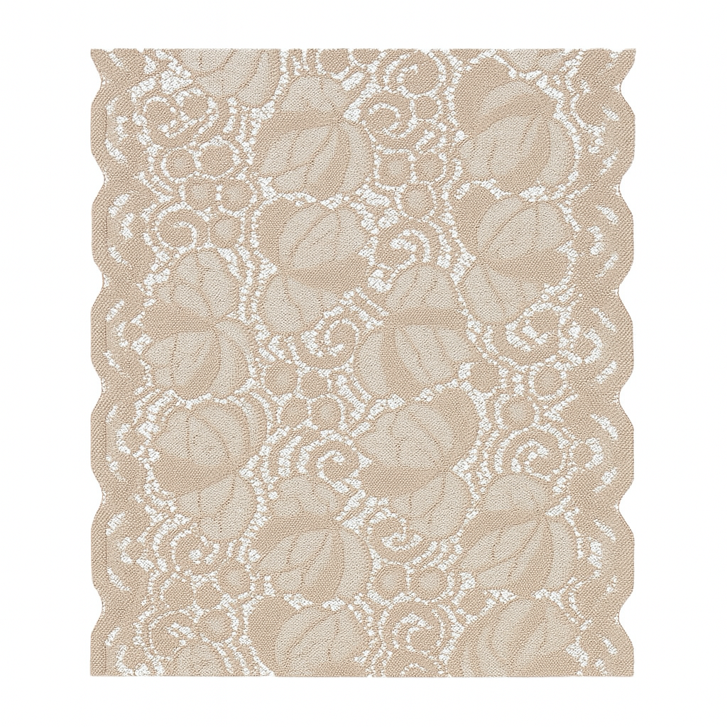 renda com lycra 15cm ref 870 chocolate