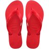 chinelo havaianas top vermelho rubi