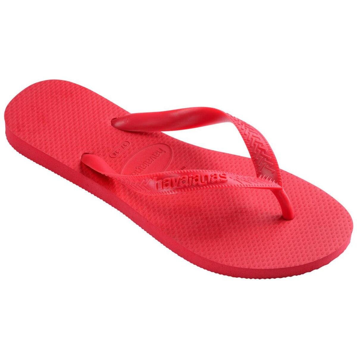 chinelo havaianas top vermelho rubi 2