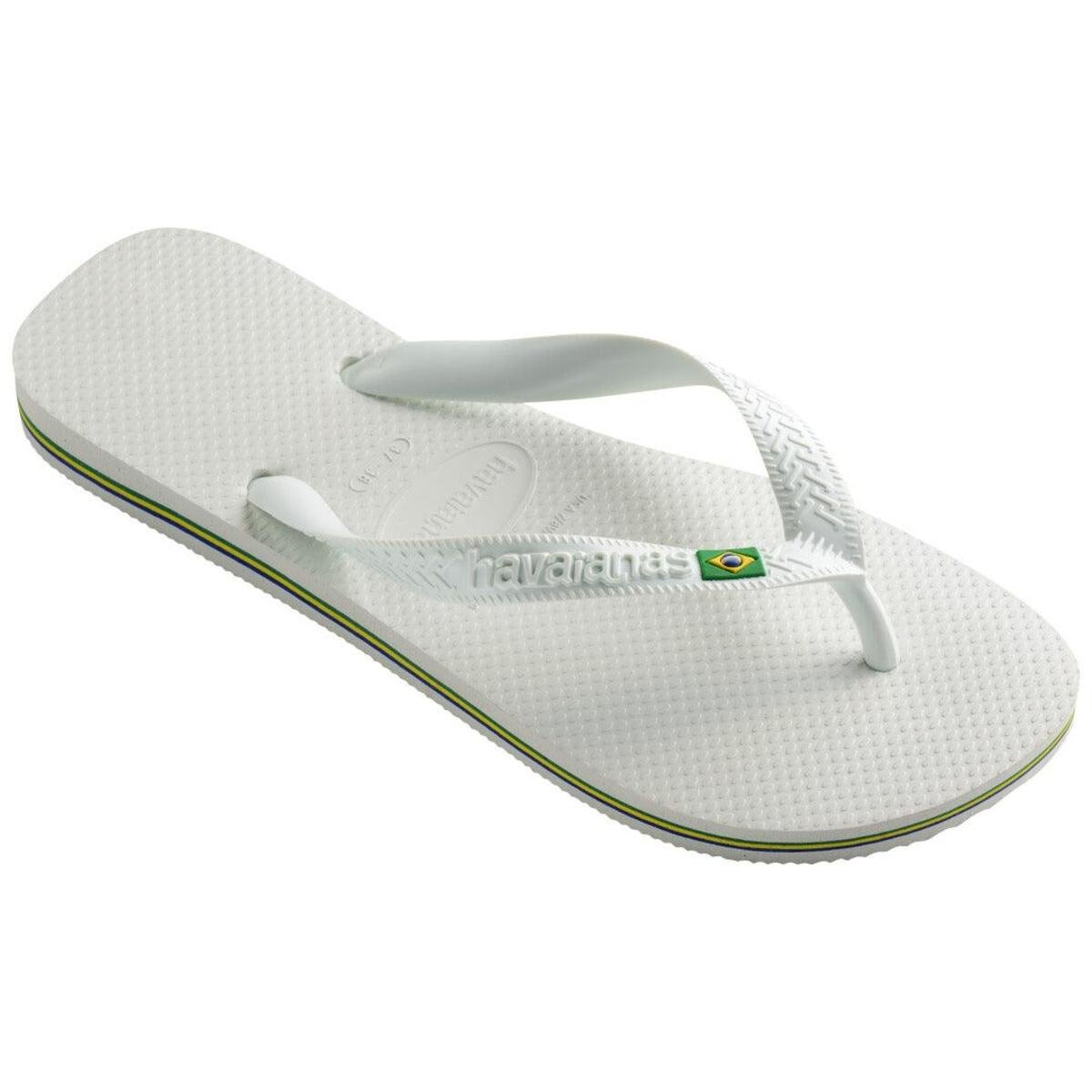 chinelo havaianas brasil branco 2