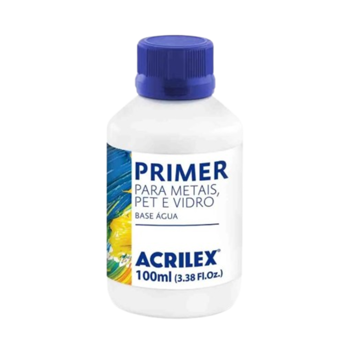 primer para metais pet e vidro acrilex 100ml