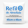 refil para almofada 45x45 cm
