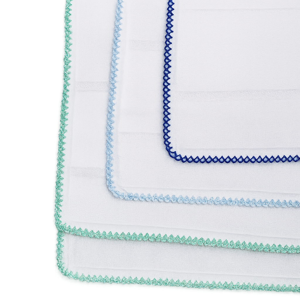 fralda com croche para pintura