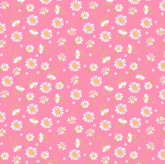 tecido tricoline floral ref3096 cor 07 2