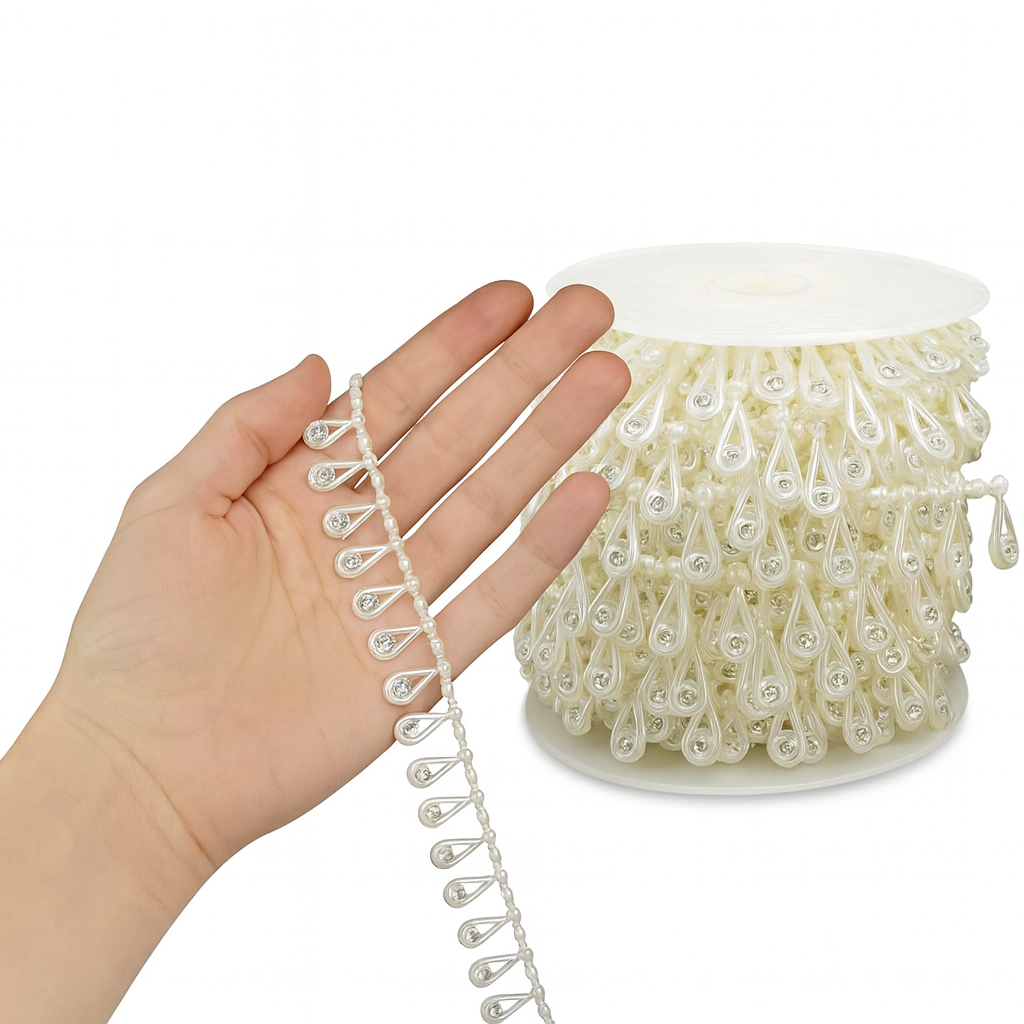 aljofre perolado gota com strass