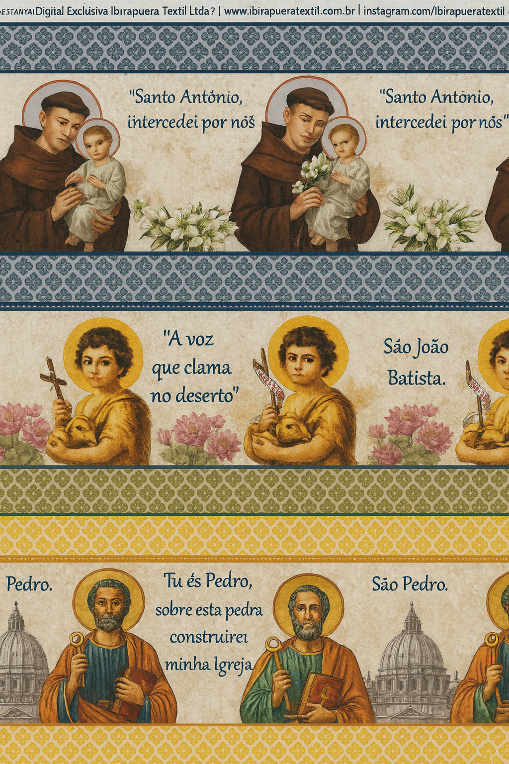 tecido tricoline barrado digital santos