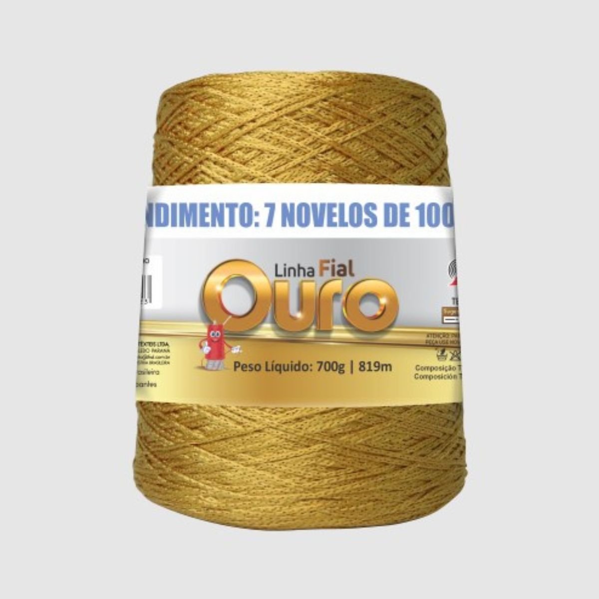 linha fial ouro 700 gr