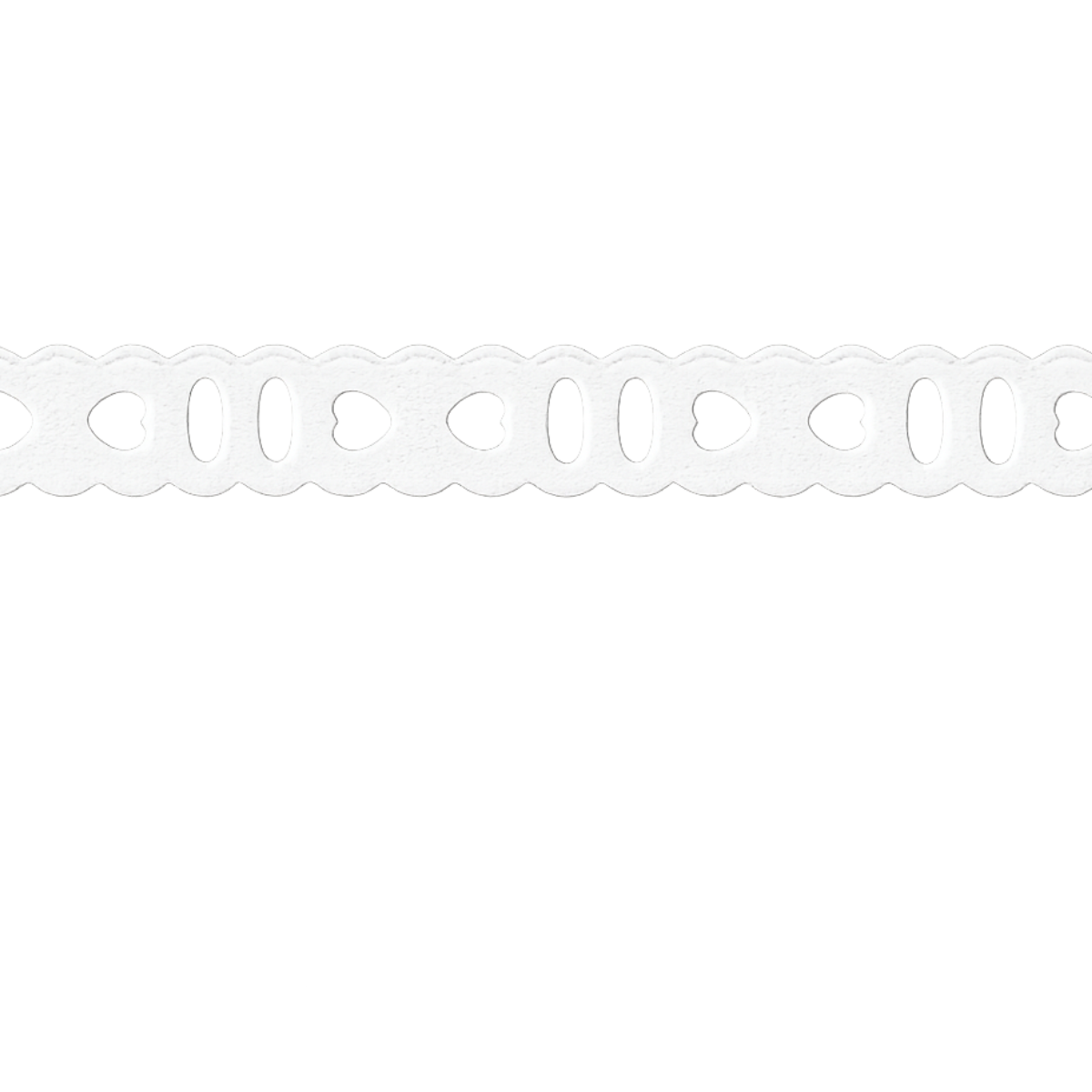 passa fita prensado branco coracao 1 4 cm x 10 m