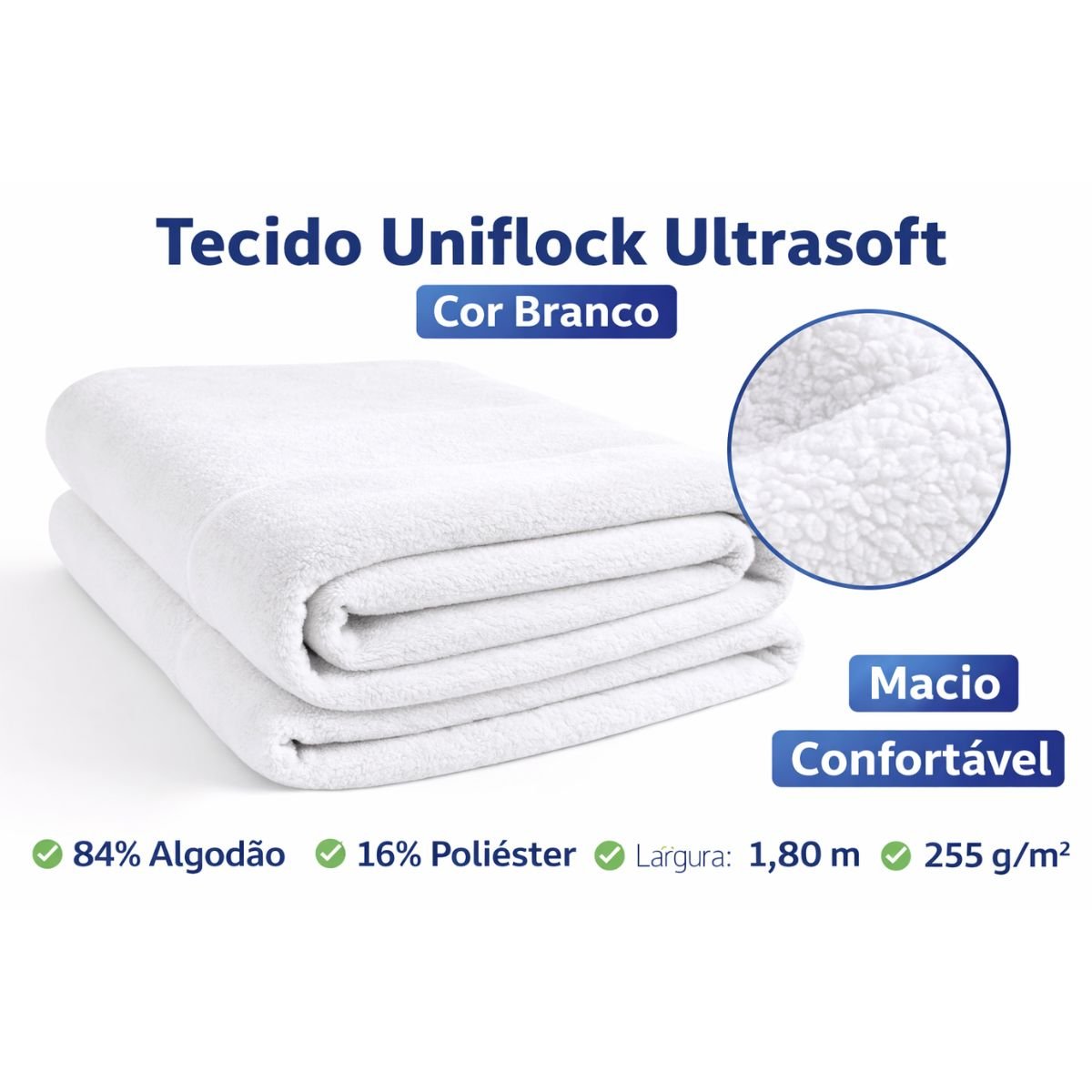 tecido uniflock ultrasoft branco 2