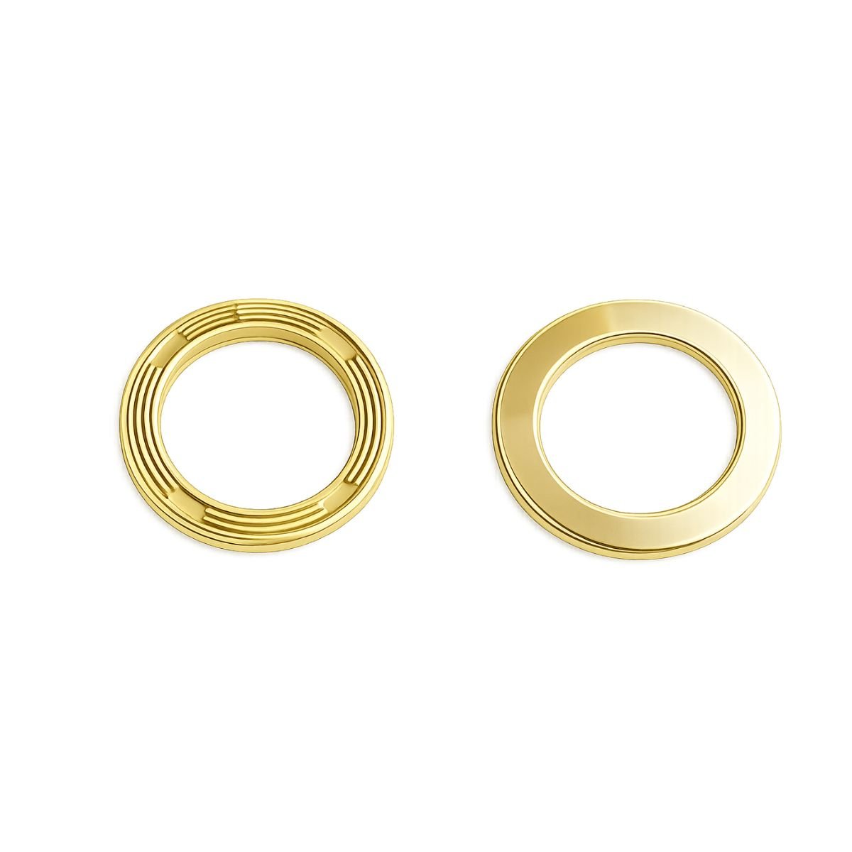 ilhos para cortina plastico redondo 40mm interno pacote com 50 unidades dourado