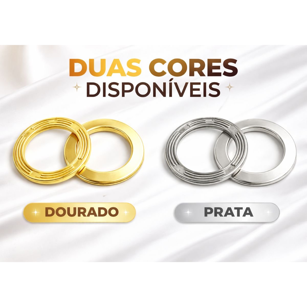 ilhos para cortina plastico redondo 40mm interno