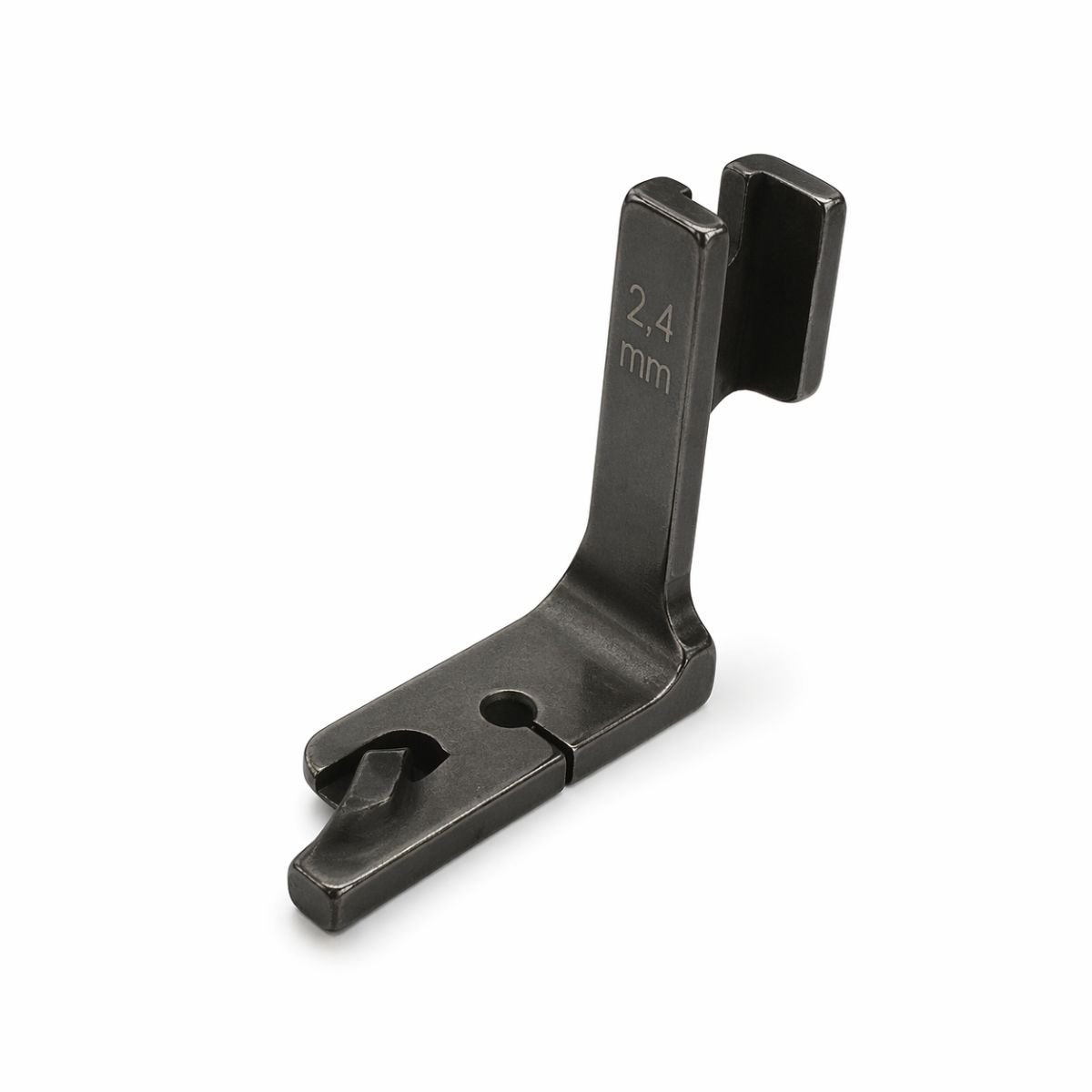 calcador para fazer barras e bainhas 2 4mm para maquinas retas industriais
