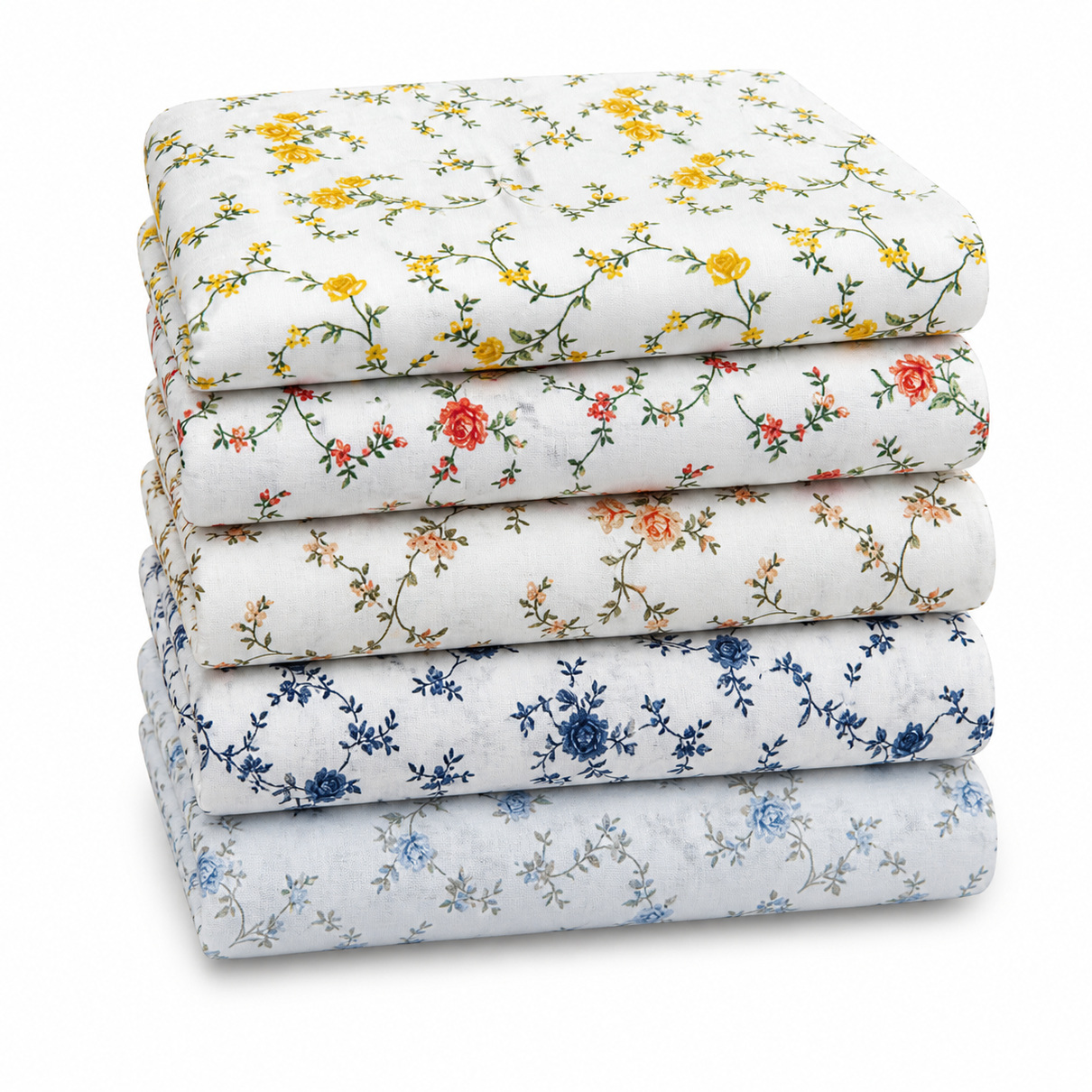 tricoline floral ramos e rosas rosas geral1